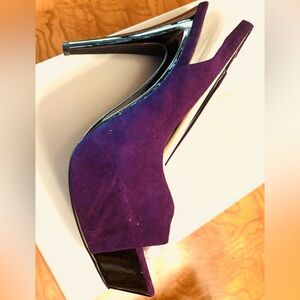 NIB Jessica Simpson suede Platform shoes in Plum.